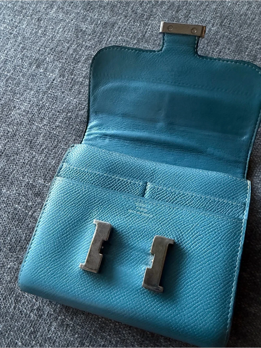 Hermes compact wallet